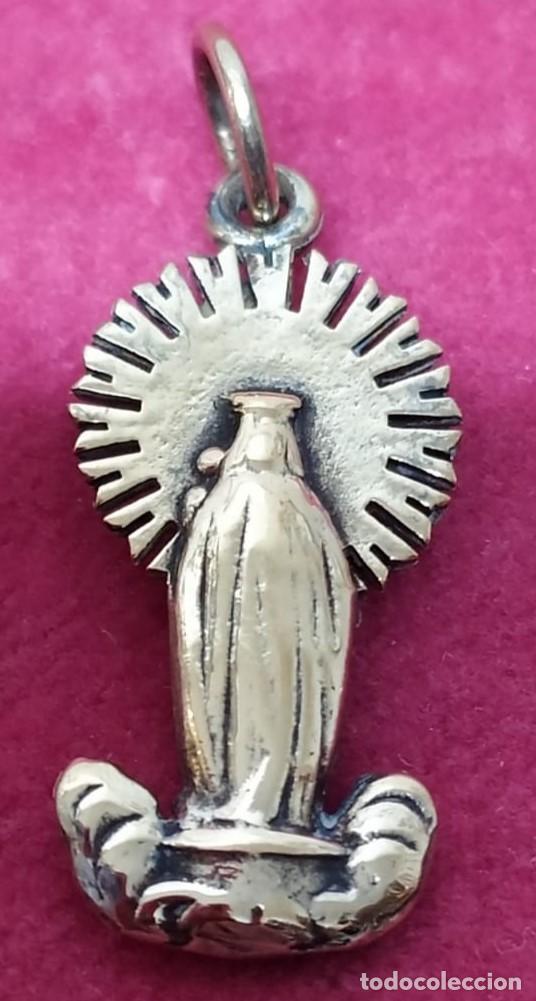 Antig&uuml;edades: MEDALLA DE LA VIRGEN DEL PILAR - Foto 2