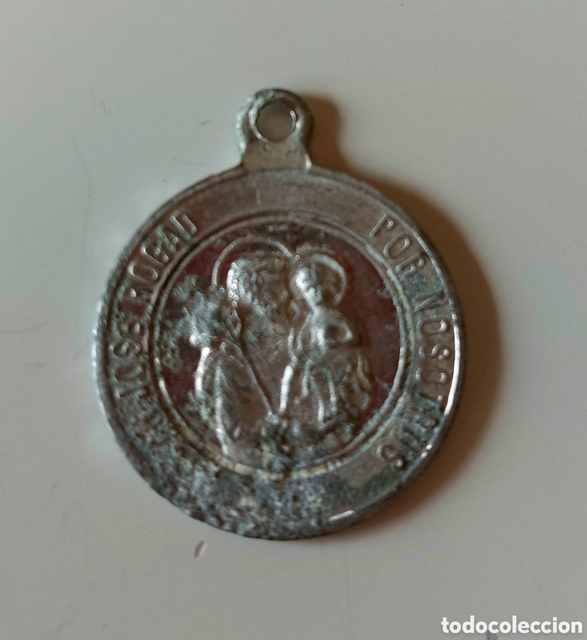 Antig&uuml;edades: INMACULADA CONCEPCION medalla religiosa antigua - Foto 2