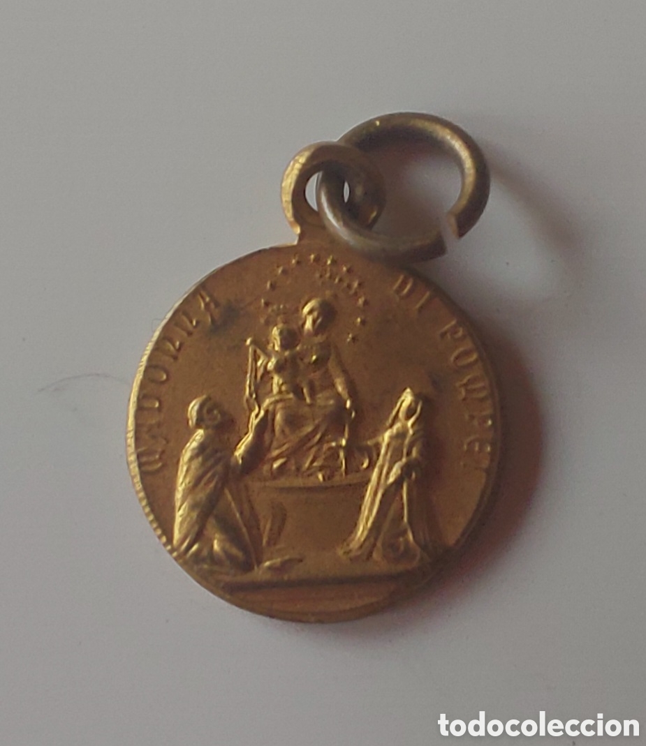 Antig&uuml;edades: Medalla madonna de pompei - Foto 1