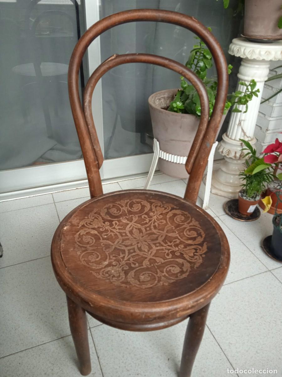Antig&uuml;edades: Antigua silla Thonet (VIENA). - Foto 1