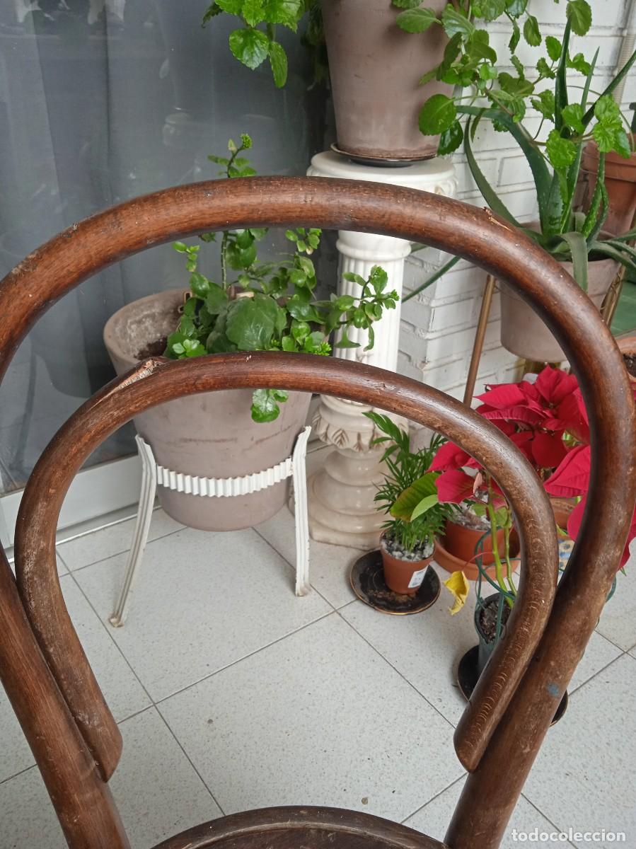 Antig&uuml;edades: Antigua silla Thonet (VIENA). - Foto 3
