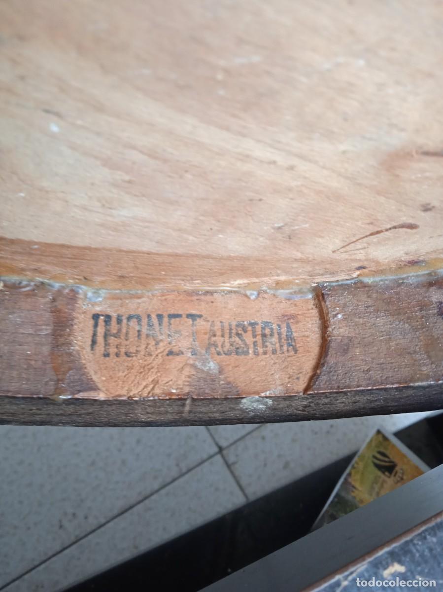 Antig&uuml;edades: Antigua silla Thonet (VIENA). - Foto 4