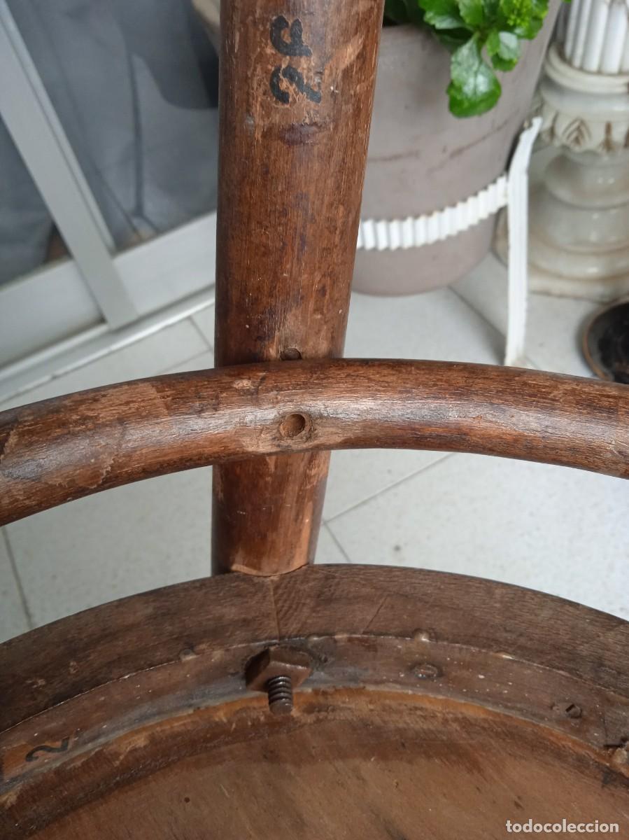 Antig&uuml;edades: Antigua silla Thonet (VIENA). - Foto 9