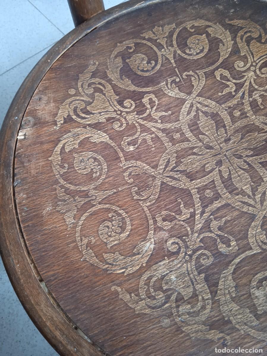Antig&uuml;edades: Antigua silla Thonet (VIENA). - Foto 10