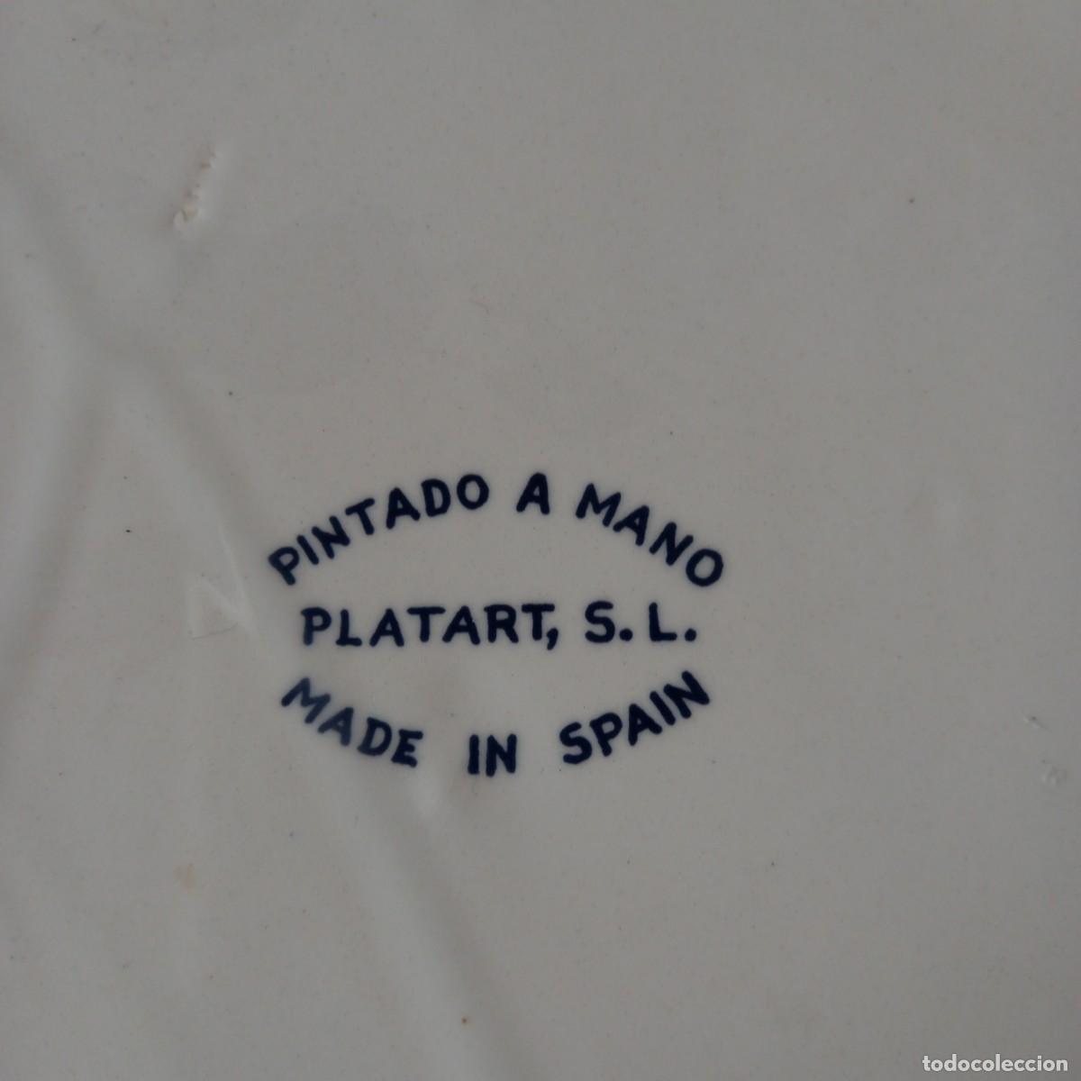 Antig&uuml;edades: Plato decorativo de Manises - Foto 3