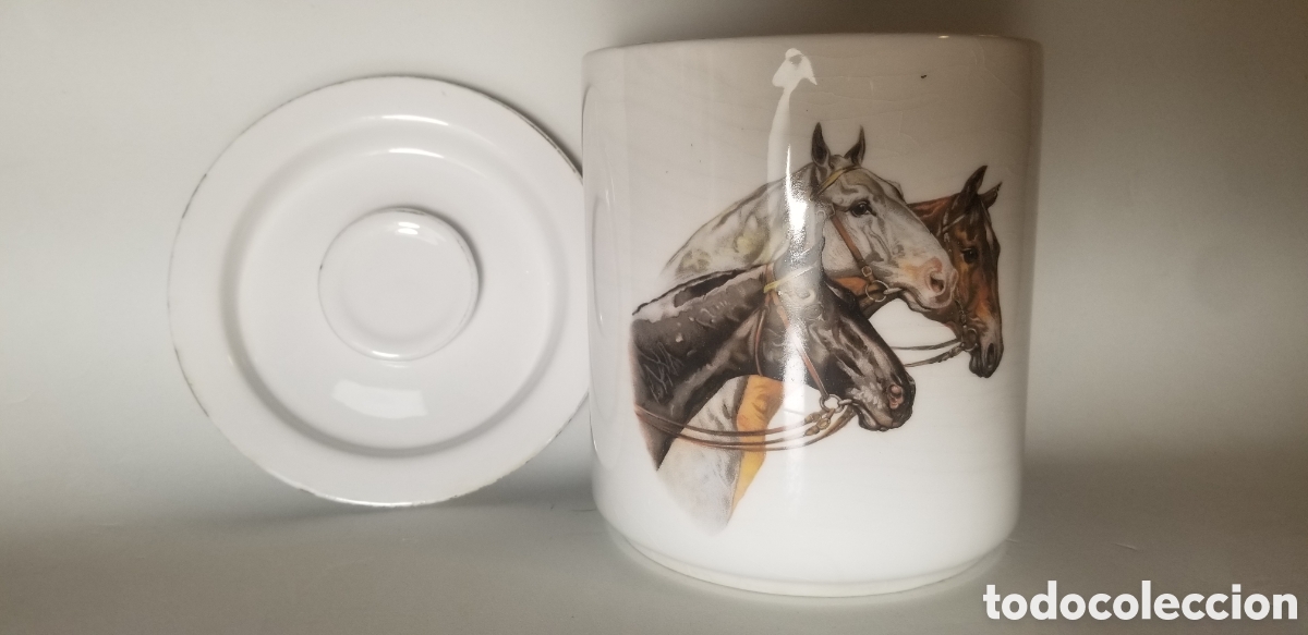 Antig&uuml;edades: TARRO DE PORCELANA - Foto 3