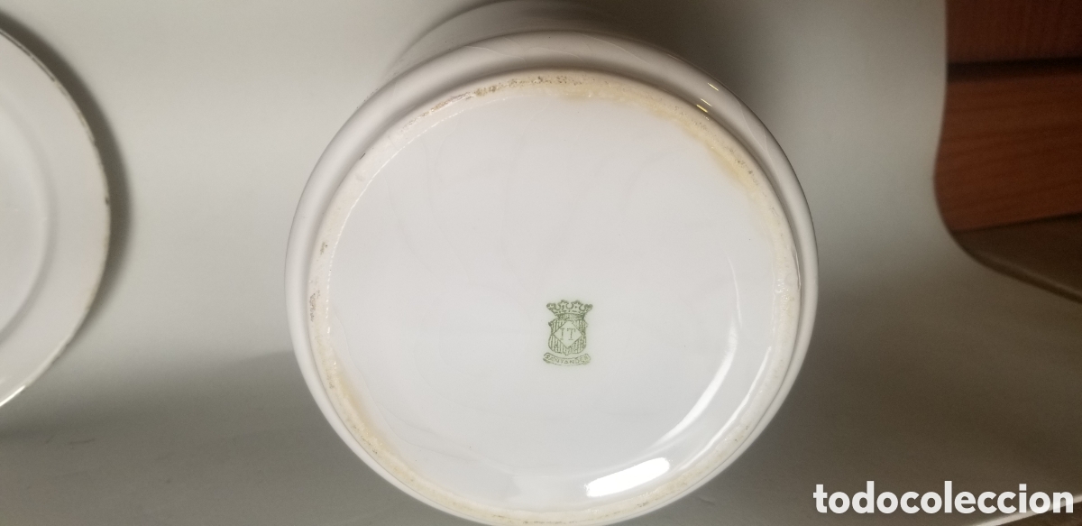 Antig&uuml;edades: TARRO DE PORCELANA - Foto 4