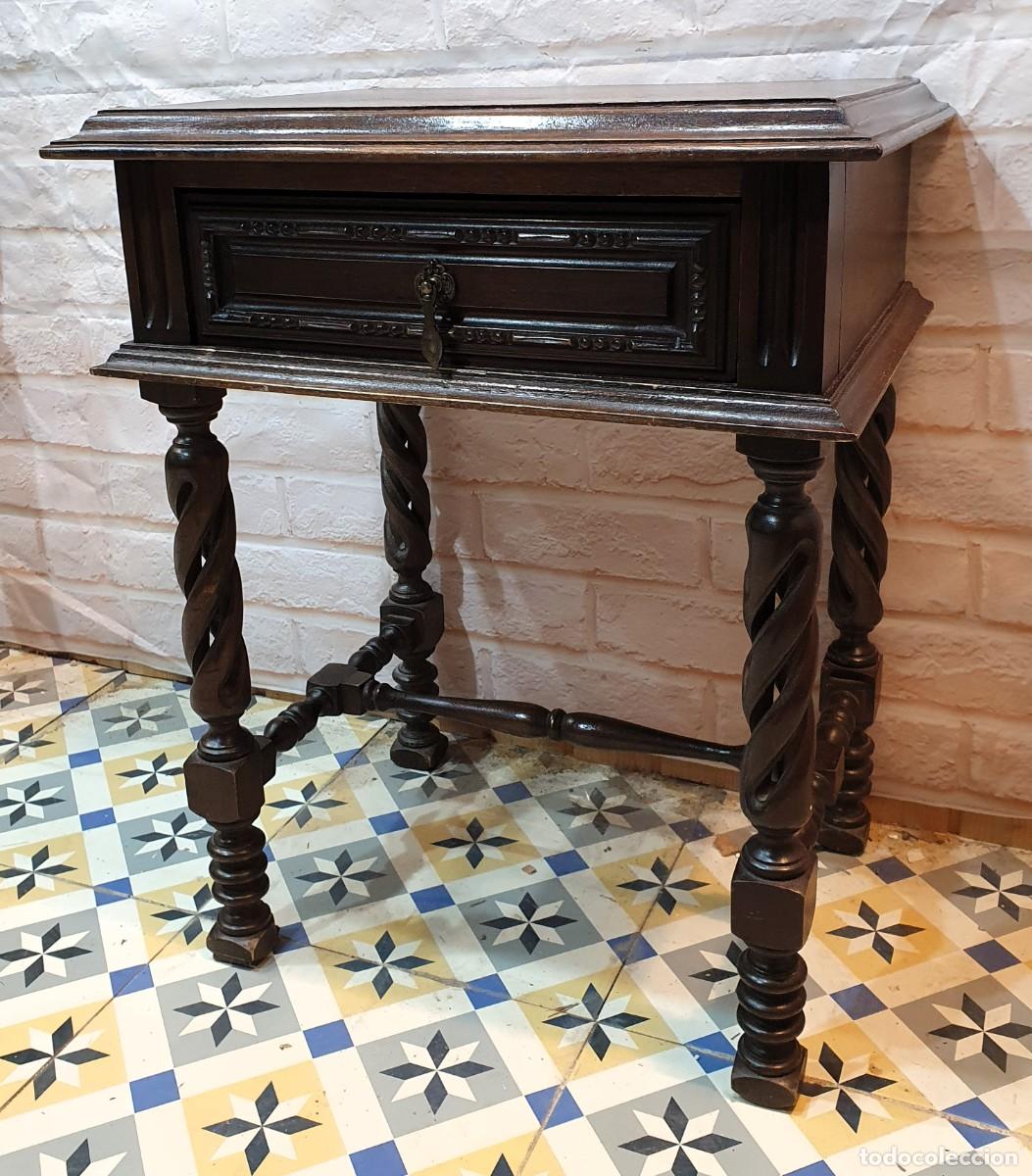Antig&uuml;edades: Dormitorio Espa&ntilde;ol de nogal - Foto 11
