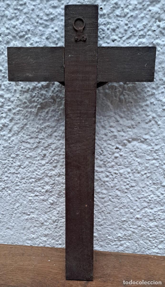 Antig&uuml;edades: CRUCIFIJO FINALES DEL SIGLO XIX - Foto 5