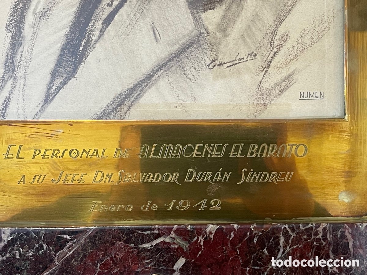 Antig&uuml;edades: ESPECTACULAR MARCO DE M&Aacute;RMOL - Foto 3