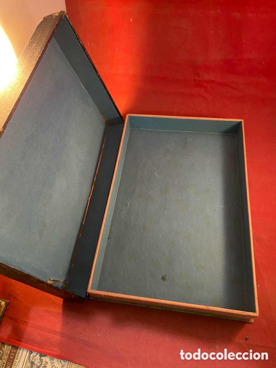 Antig&uuml;edades: Antigua caja de cart&oacute;n - Foto 2
