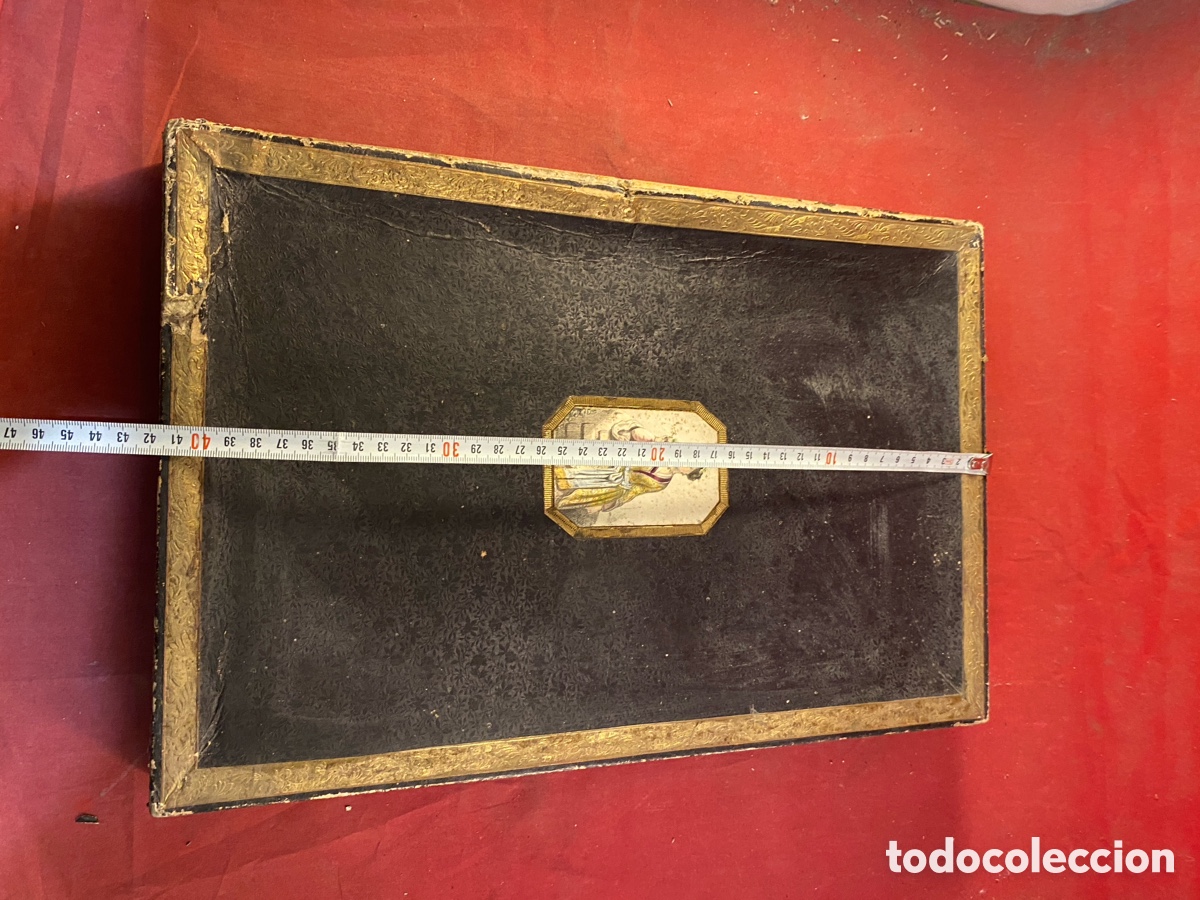 Antig&uuml;edades: Antigua caja de cart&oacute;n - Foto 3