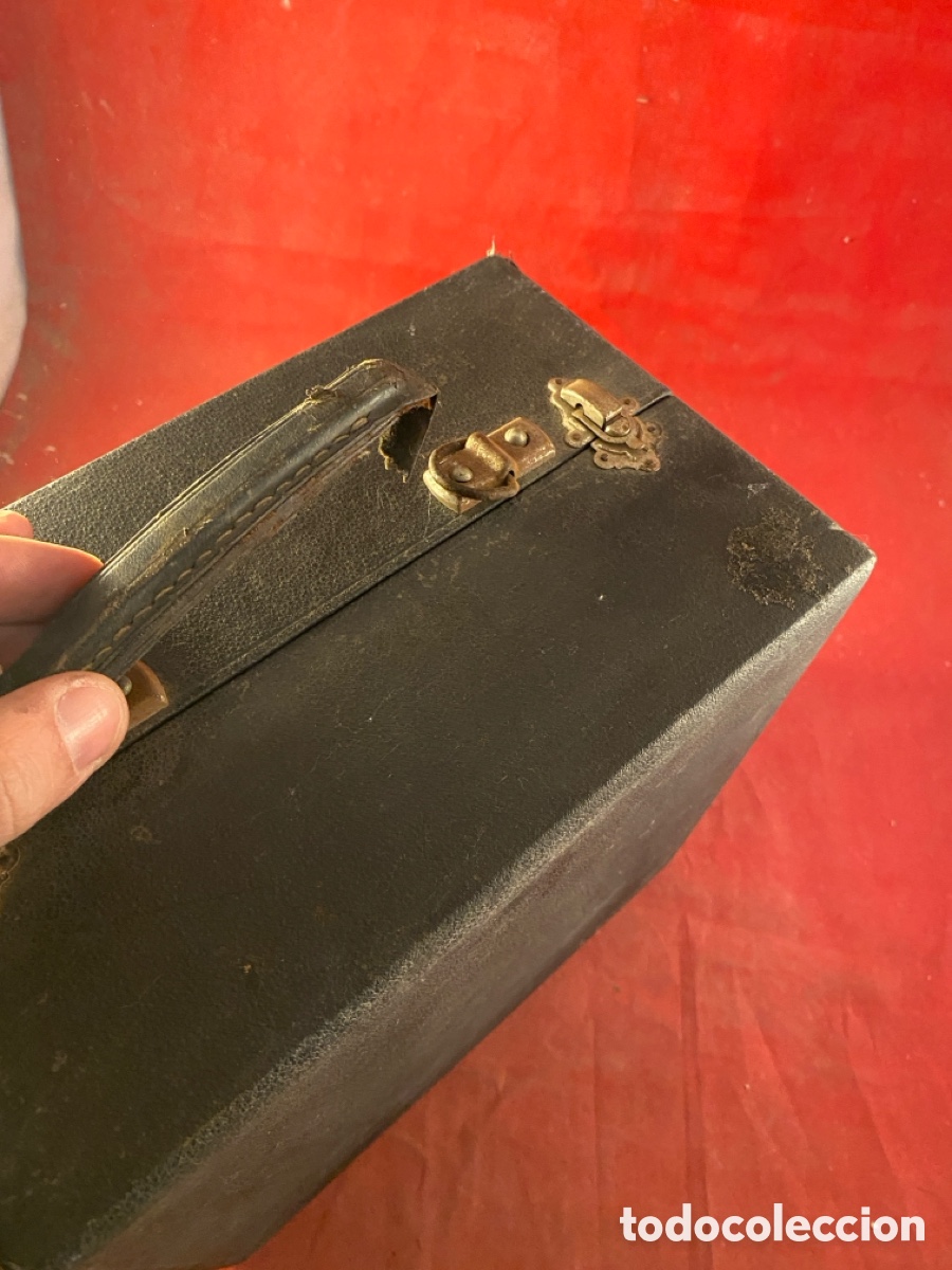 Antig&uuml;edades: Antigua caja malet&iacute;n - Foto 4
