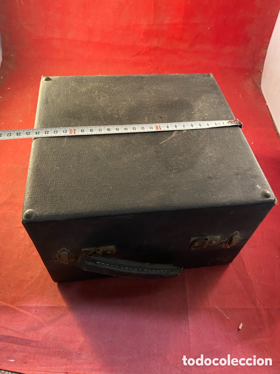 Antig&uuml;edades: Antigua caja malet&iacute;n - Foto 7