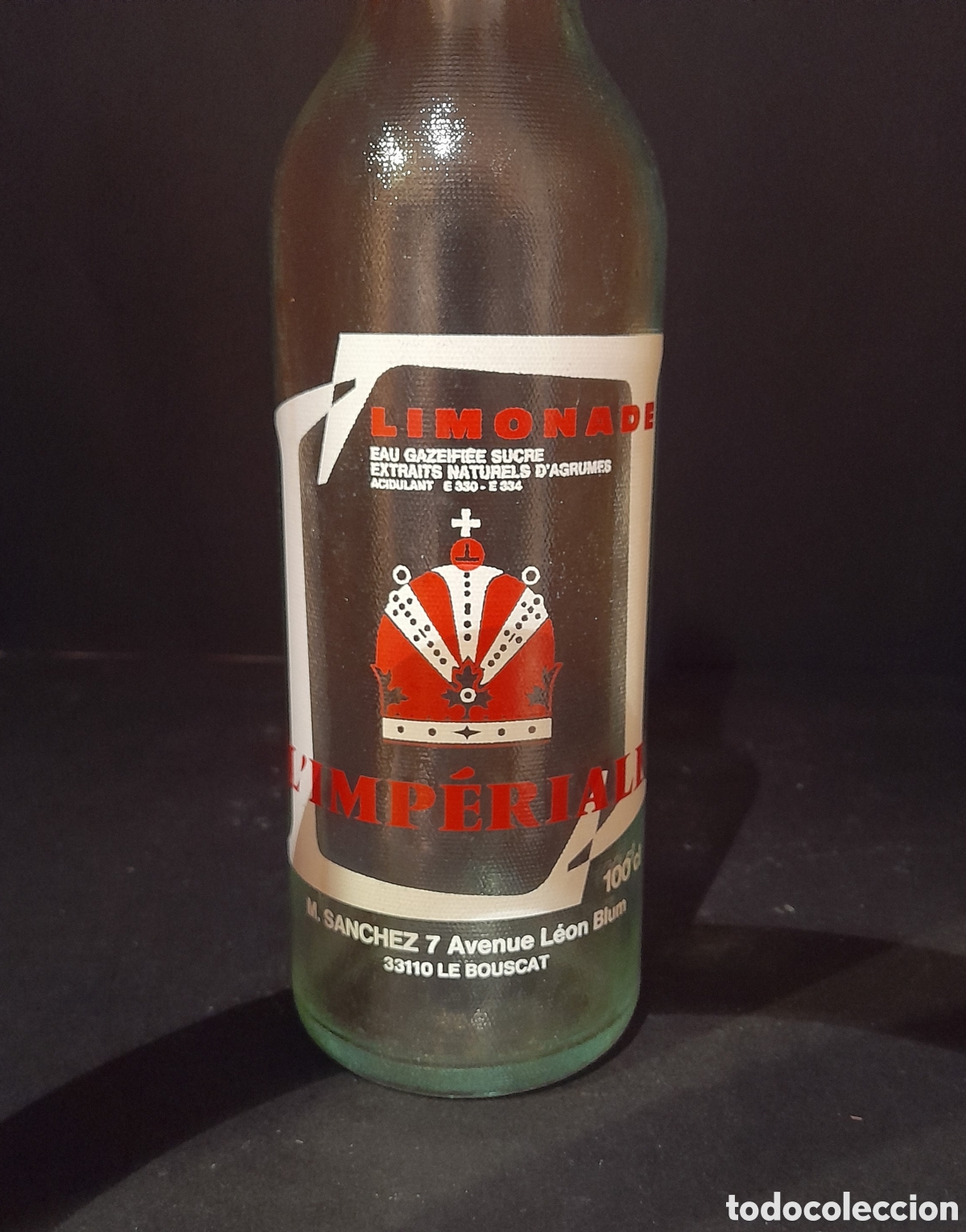 Antig&uuml;edades: Botella de limonada antigua. - Foto 3