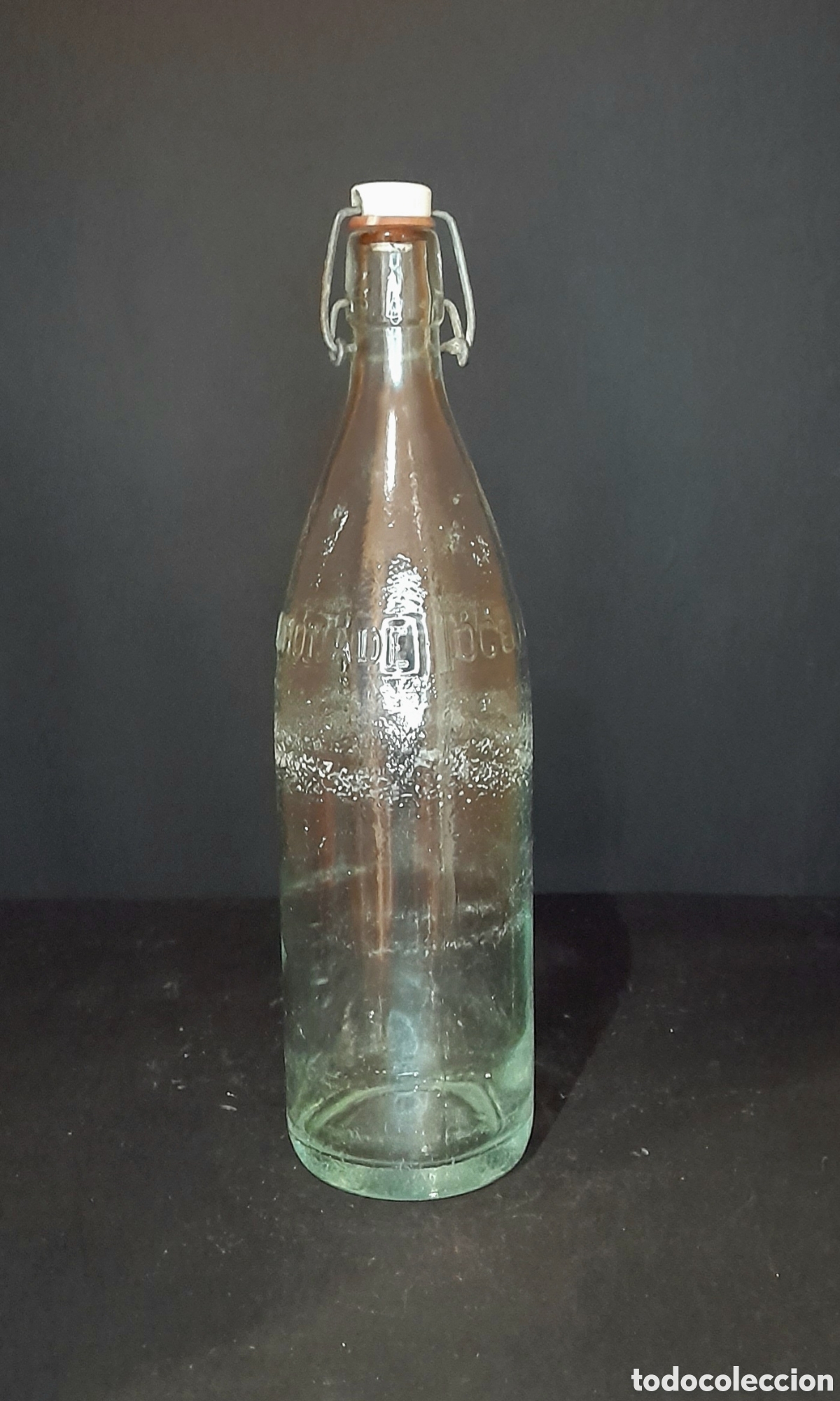 Antig&uuml;edades: Botella de limonada francesa. - Foto 3