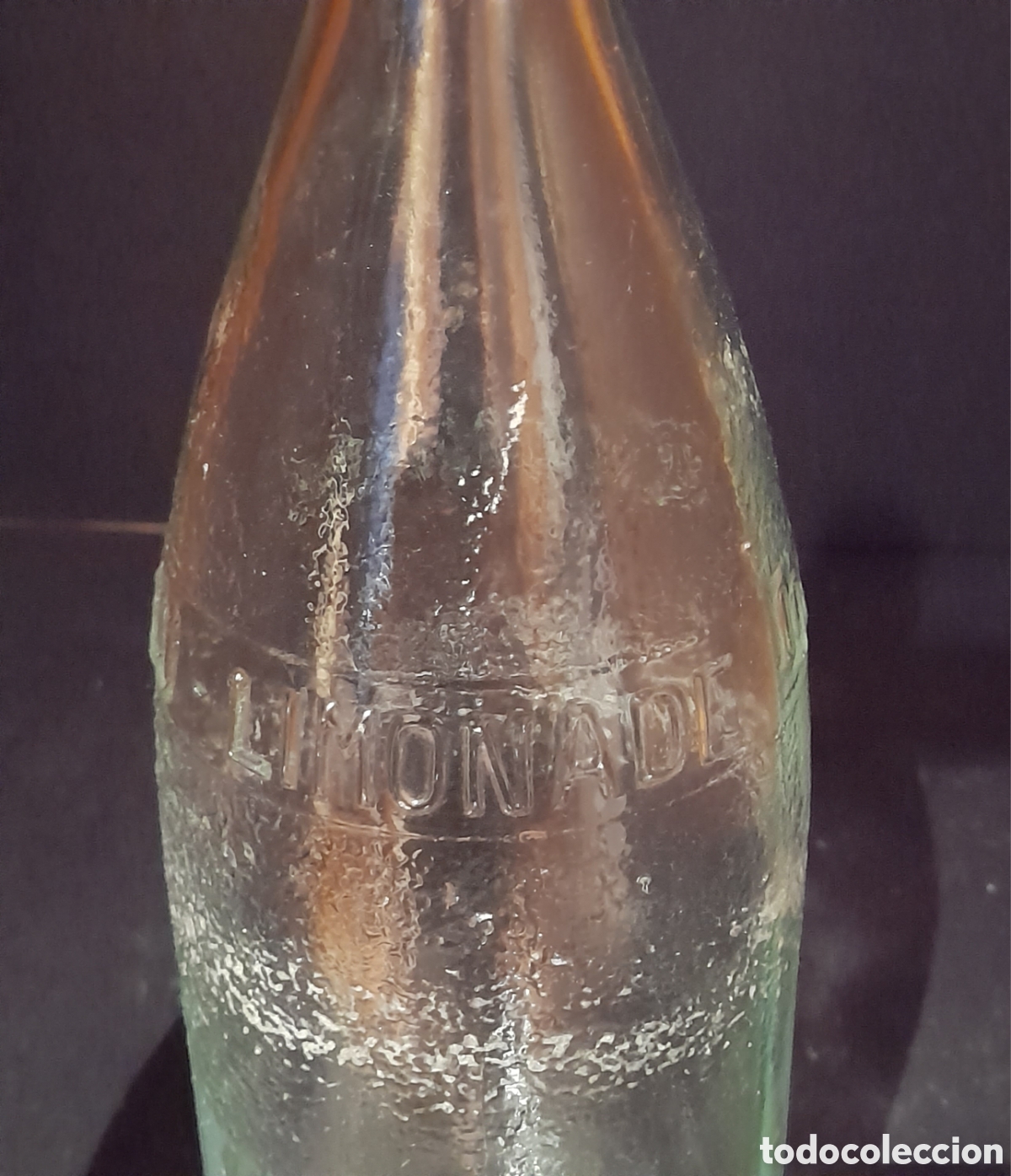 Antig&uuml;edades: Botella de limonada francesa. - Foto 4