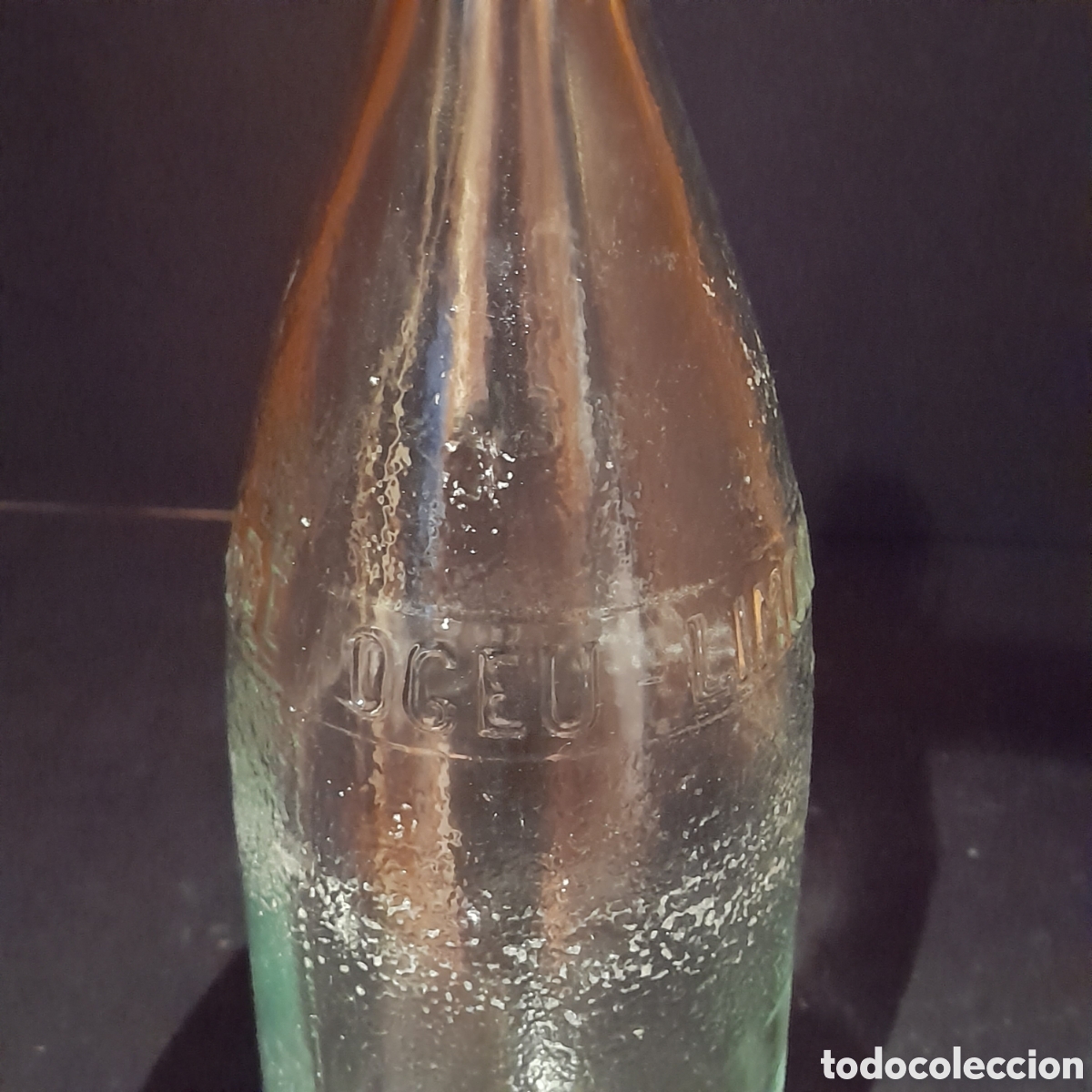Antig&uuml;edades: Botella de limonada francesa. - Foto 1