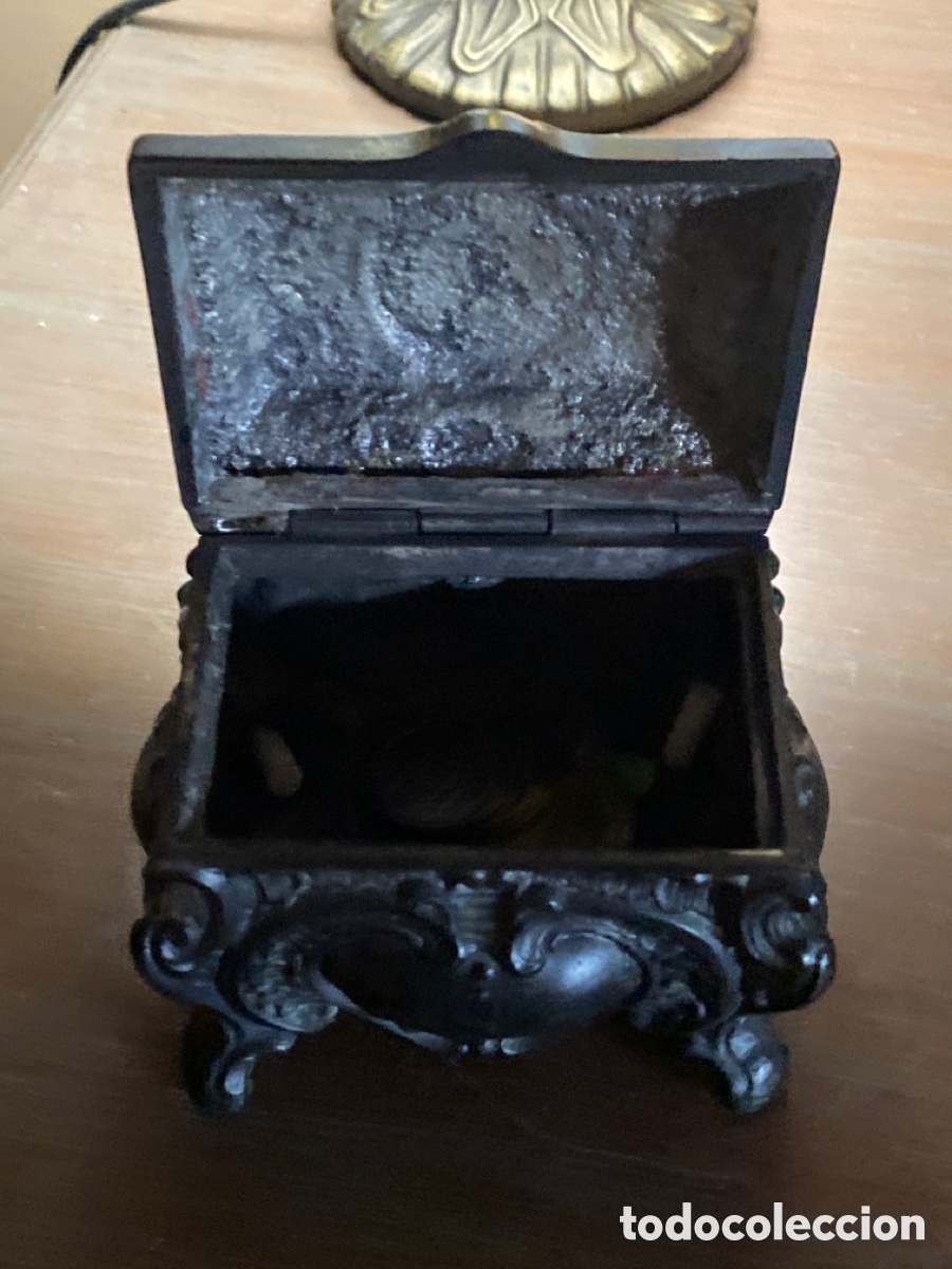 Antig&uuml;edades: Caja de plata antigua - Foto 5