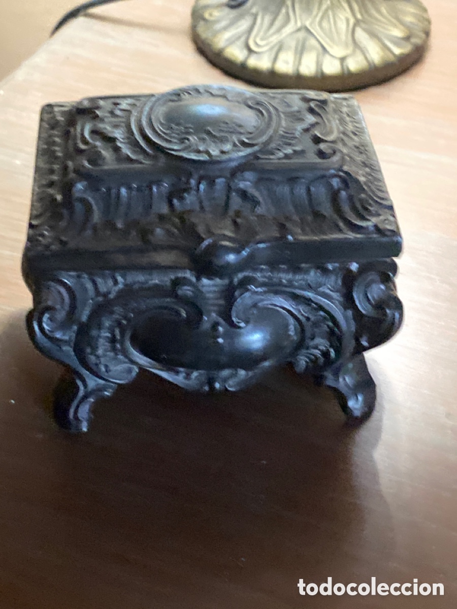 Antig&uuml;edades: Caja de plata antigua - Foto 1