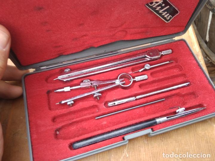 Antig&uuml;edades: Caja de compases Stilus in completa. Vitrina 11 - Foto 6