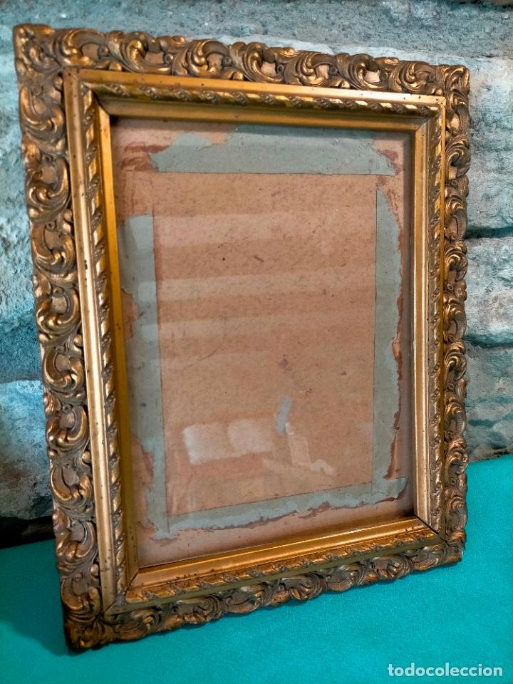 Mira Marco de madera Amiens 21x30 cm - oro antiguo - Cristal estándar