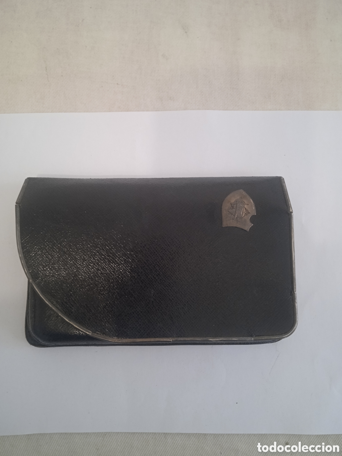 Antig&uuml;edades: Cartera con sellos en plata - Foto 2
