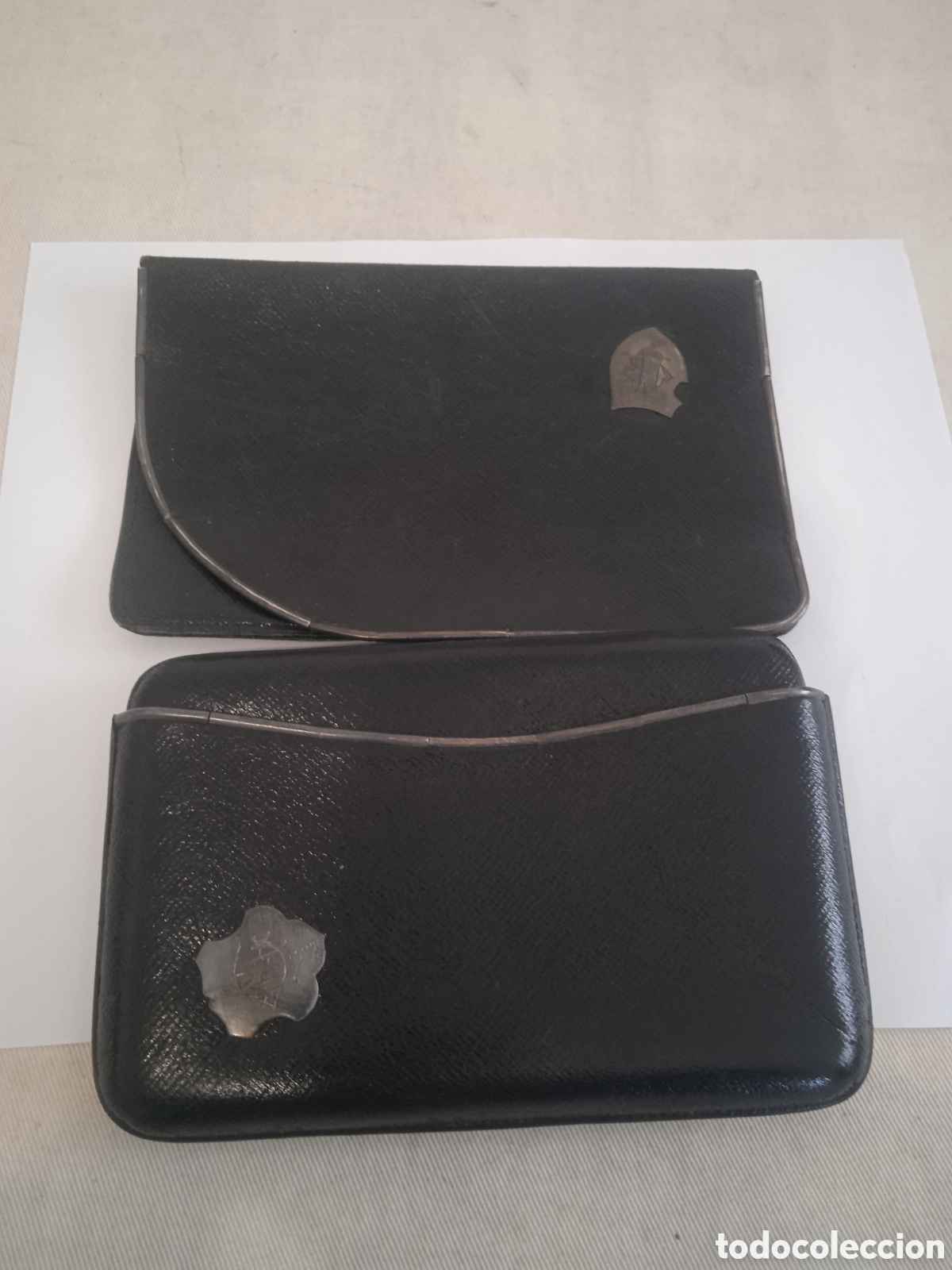 Antig&uuml;edades: Cartera con sellos en plata - Foto 3