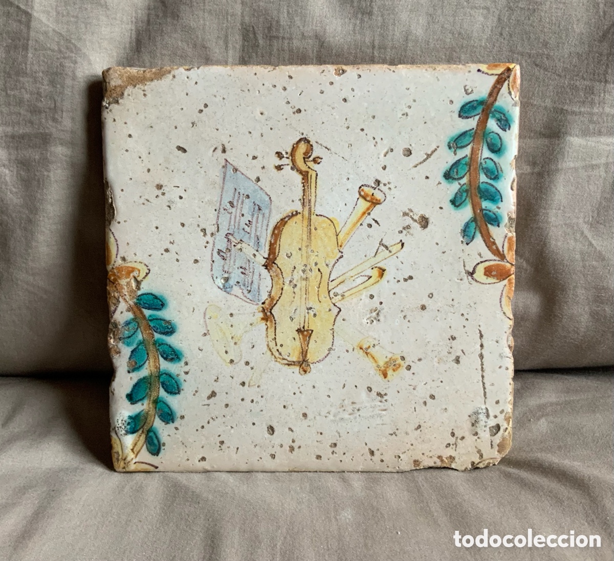 Antig&uuml;edades: Antiguo azulejo - Foto 1