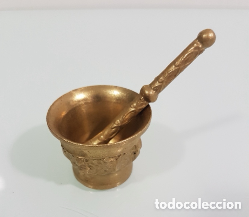 Antig&uuml;edades: Lote peque&ntilde;os almirez morteros - Foto 6