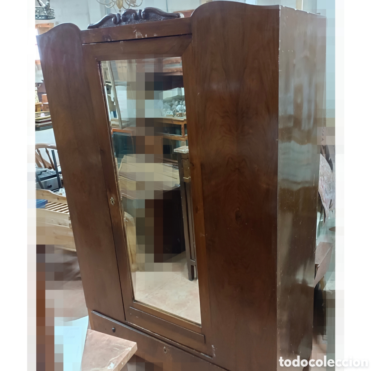 armario ropero de madera - Compra venta en todocoleccion