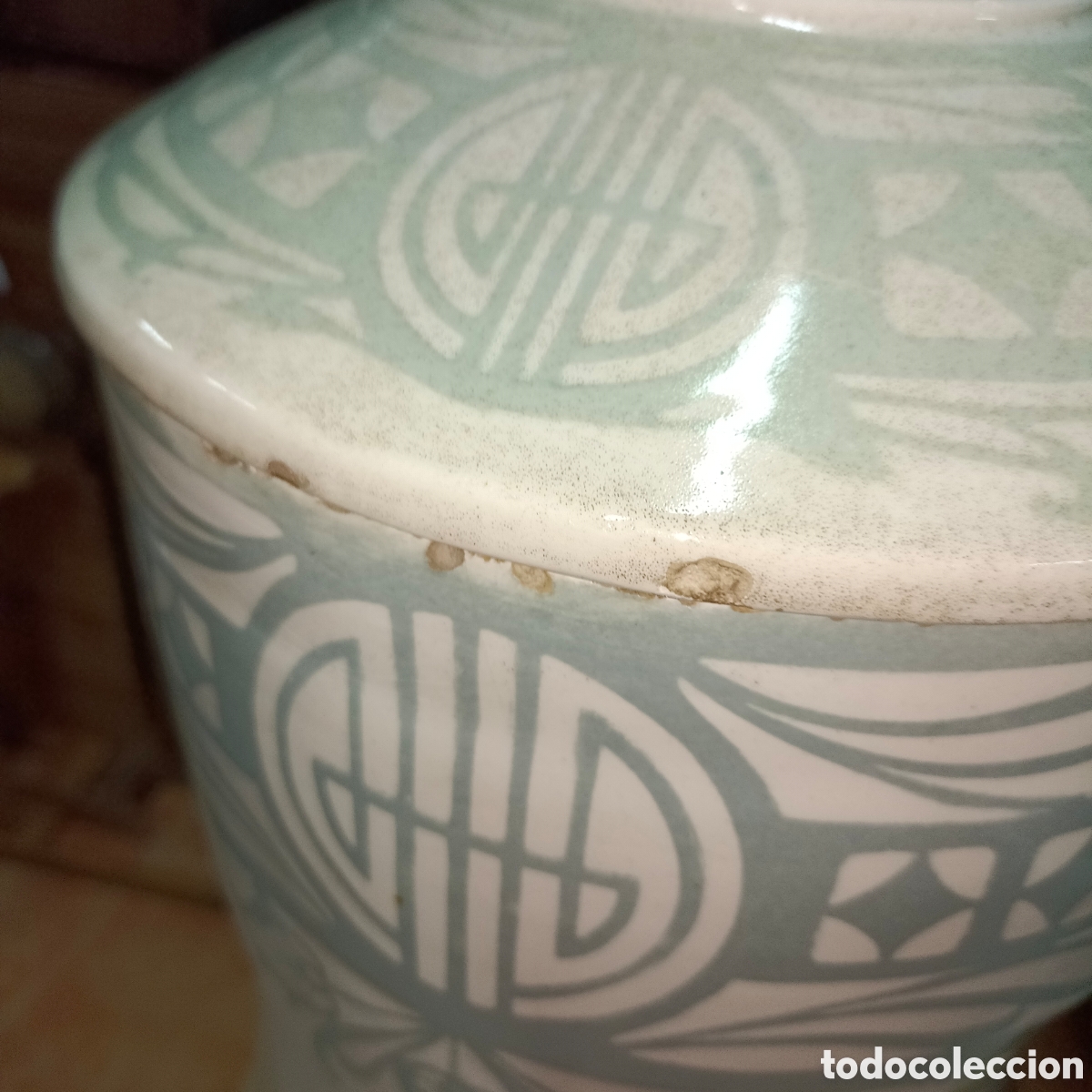 Antig&uuml;edades: Filtro de agua antiguo. Manises. - Foto 4