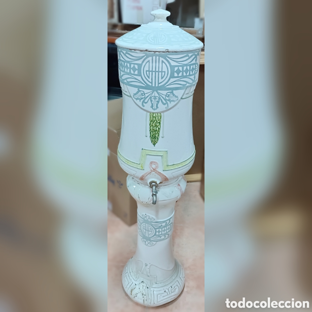 Antig&uuml;edades: Filtro de agua antiguo. Manises. - Foto 1