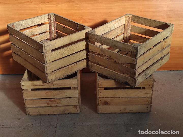 Nuevas cajas de almacenaje  Caja de madera, Wooden crate, cajas de fruta  antiguas