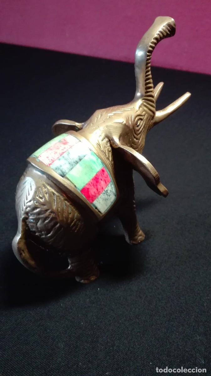 Antig&uuml;edades: ELEFANTE DE BRONCE - Foto 1