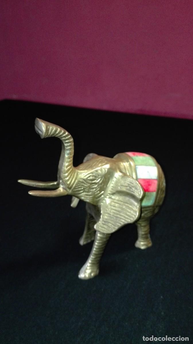 Antig&uuml;edades: ELEFANTE DE BRONCE - Foto 2