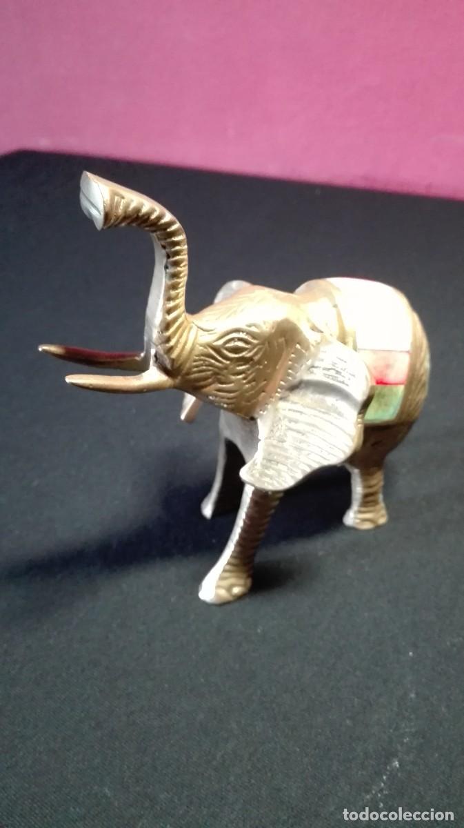 Antig&uuml;edades: ELEFANTE DE BRONCE - Foto 3