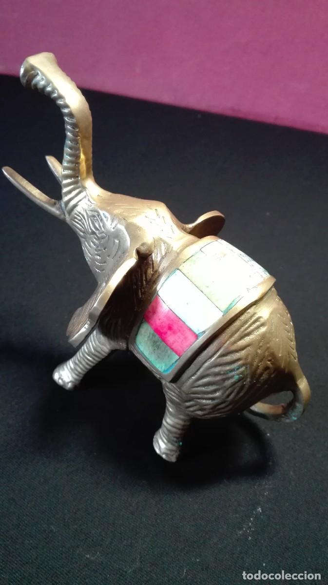Antig&uuml;edades: ELEFANTE DE BRONCE - Foto 4