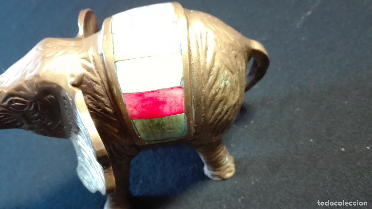 Antig&uuml;edades: ELEFANTE DE BRONCE - Foto 11