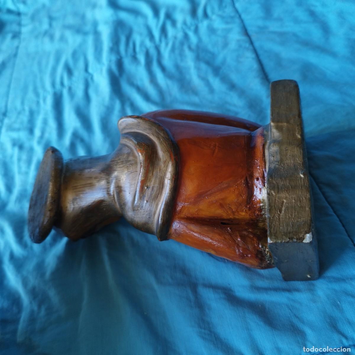 Antig&uuml;edades: FIGURA RELIGIOSA, 20 CM - Foto 4