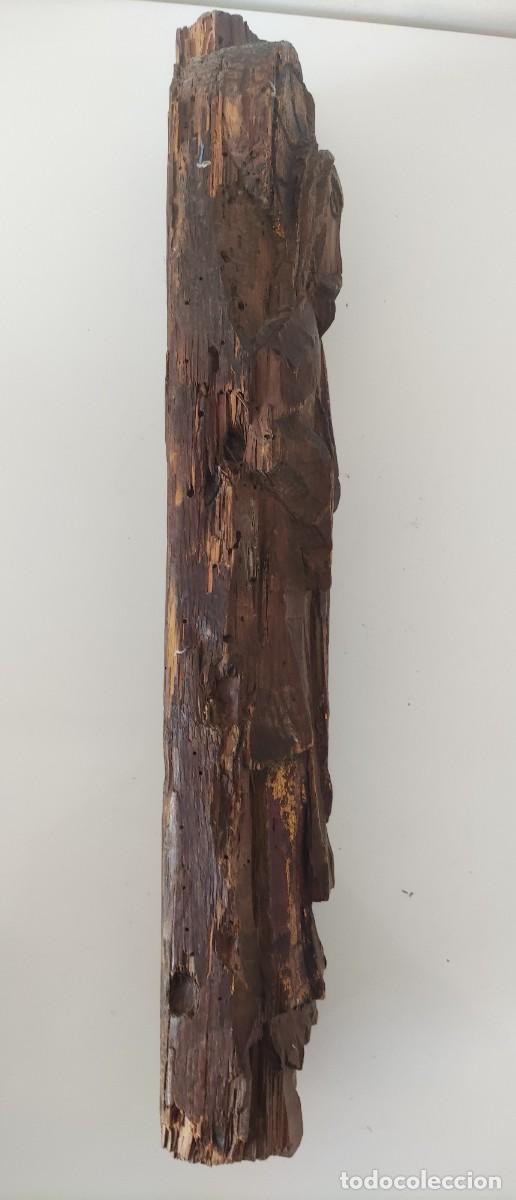 Antig&uuml;edades: TALLA MADERA SANTO APOSTOL - Foto 6
