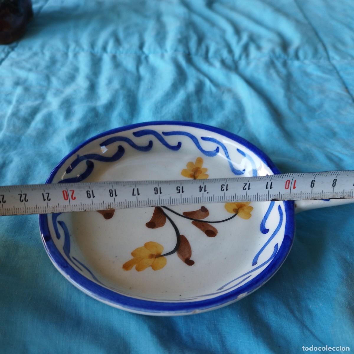Antig&uuml;edades: pieza ceramica 21 cm - Foto 3