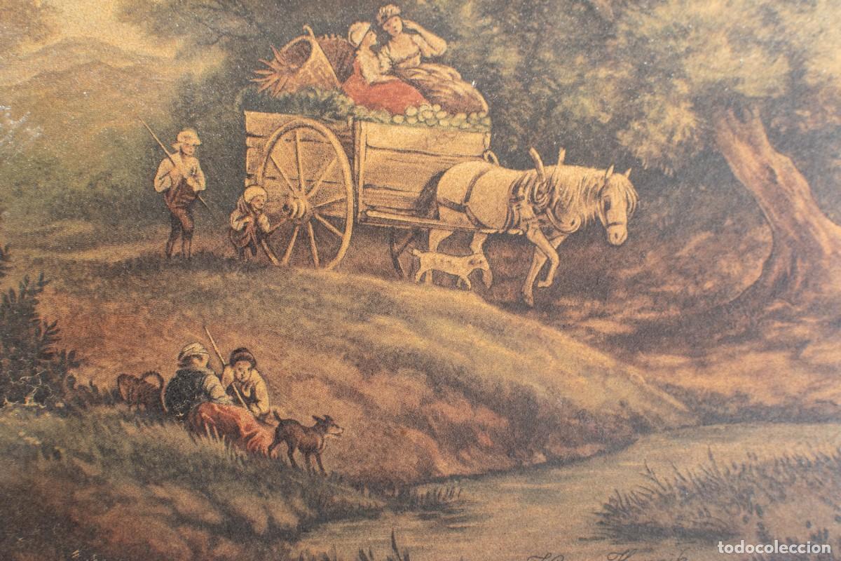Antig&uuml;edades: Azulejo antiguo pintado - Foto 4