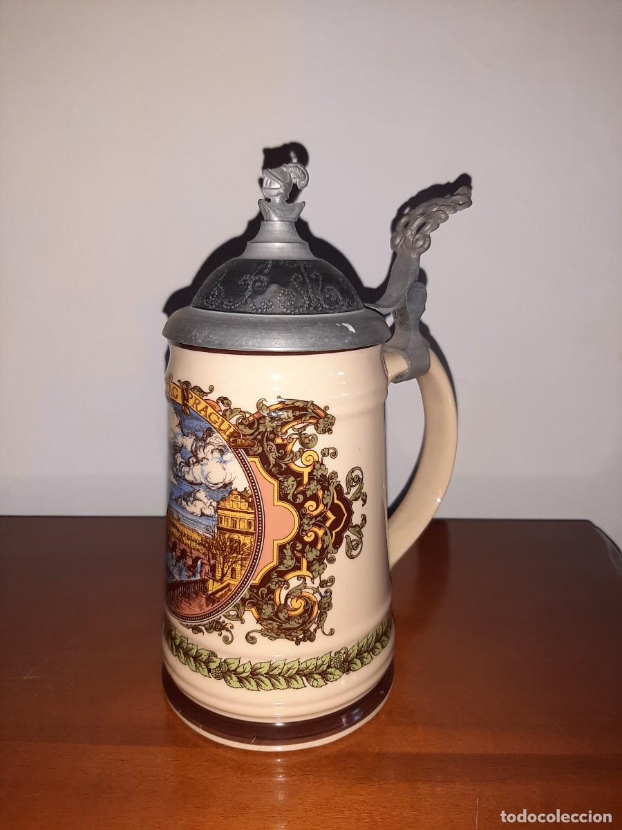 Antig&uuml;edades: JARRA DE CERVEZA DE PRAGA - Foto 1