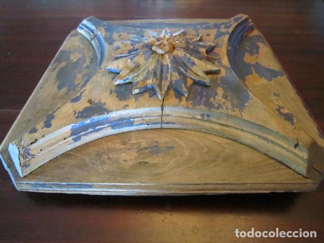 Antig&uuml;edades: Talla de madera siglo XVIII - Foto 2