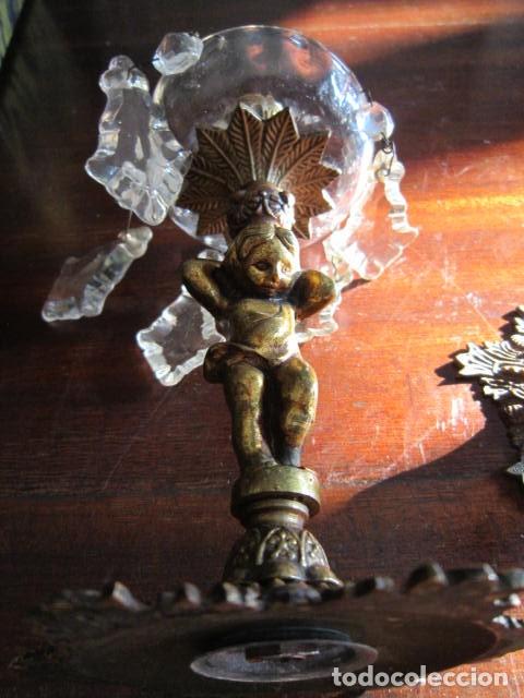 Antig&uuml;edades: Pareja de candelabros - Foto 2