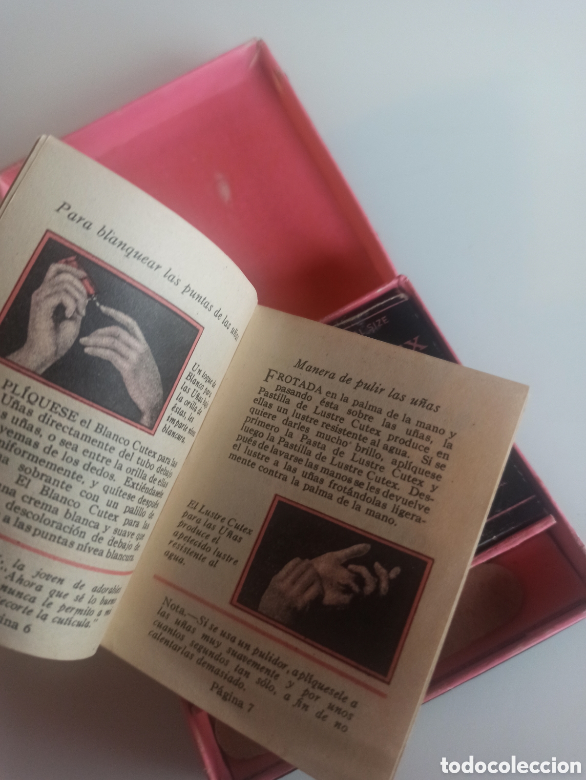 Antig&uuml;edades: CUTEX Compact Manicure Set. Cutex set de manicura - Foto 3