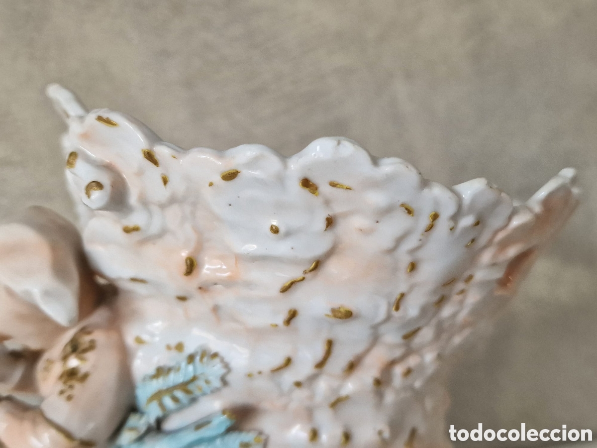 Antig&uuml;edades: ANTIGUA PORCELANA QUERUBIN BOTIN - Foto 13