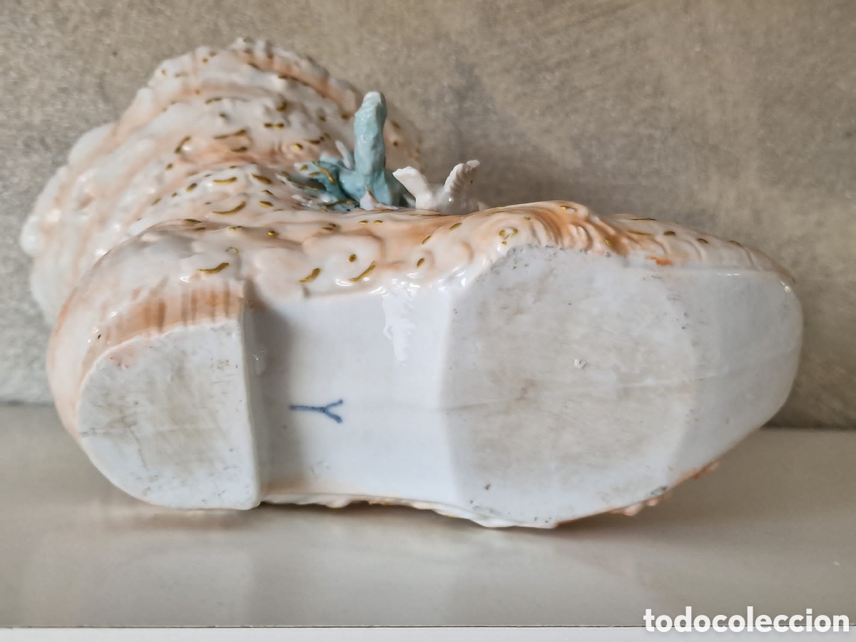 Antig&uuml;edades: ANTIGUA PORCELANA QUERUBIN BOTIN - Foto 15