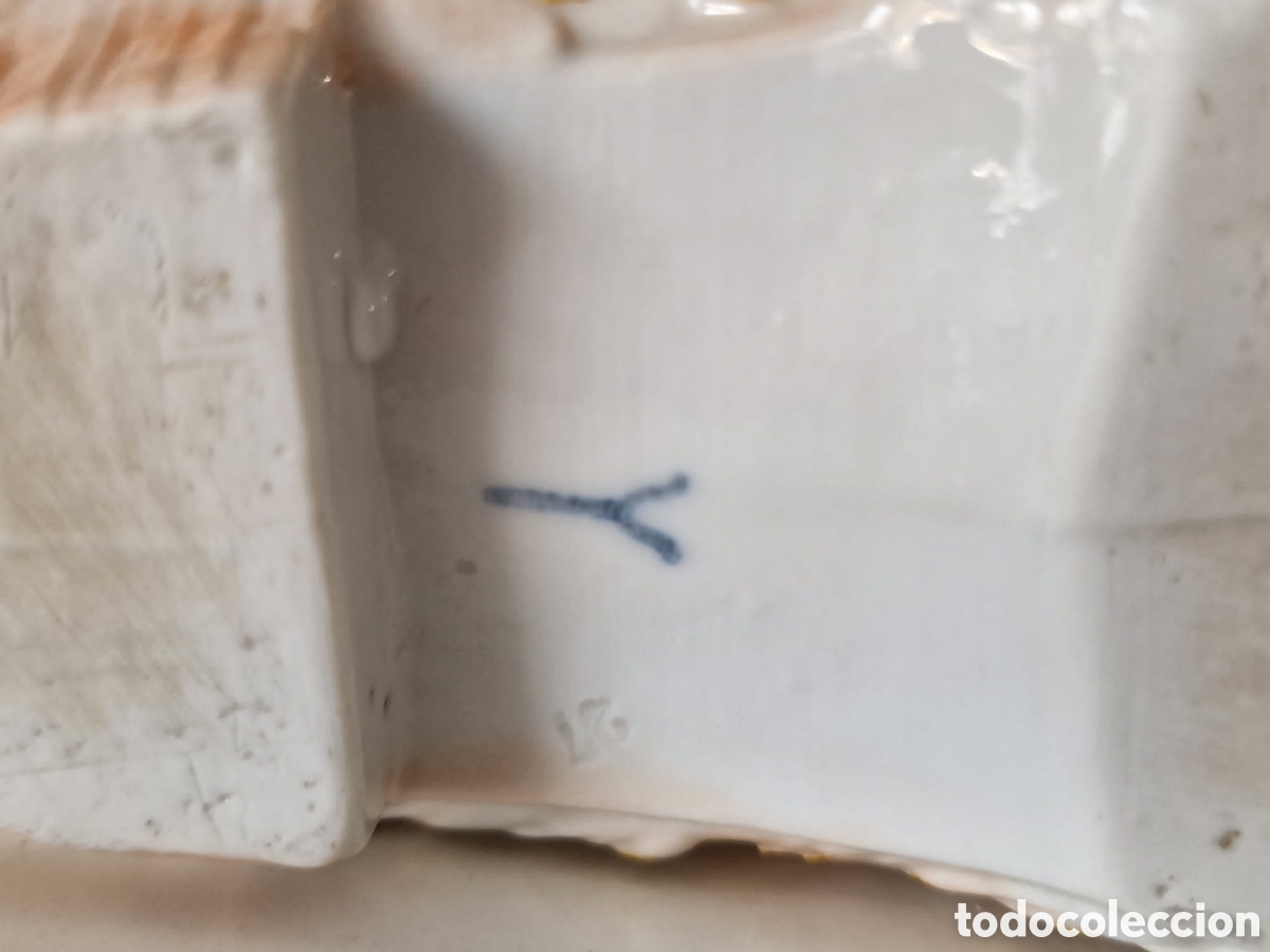 Antig&uuml;edades: ANTIGUA PORCELANA QUERUBIN BOTIN - Foto 16